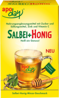 APODAY heißer Salbei+Honig+Vit.C+Zink Pulver