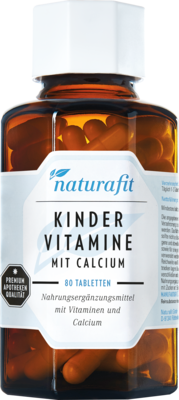 NATURAFIT Kindervitamine m.Calcium Lutschtabletten