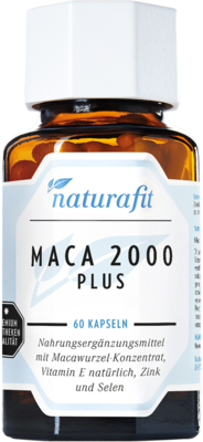 NATURAFIT Maca 2000 Plus Kapseln