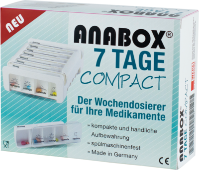 ANABOX Compact 7 Tage Wochendosierer weiß