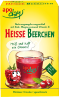 APODAY heiße Beerchen+Vit.C+Zink+Magnesium Pulver