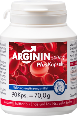 ARGININ 500 mg Plus Kapseln