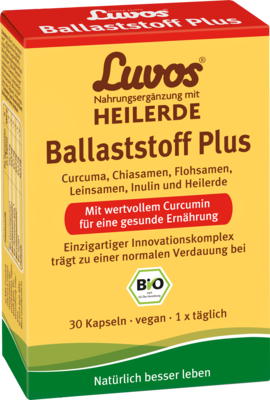 LUVOS Heilerde Bio Ballaststoff Plus Kapseln