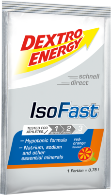 DEXTRO ENERGY Sports Nutr.IsoFast Plv.red Orange