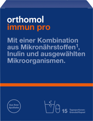 ORTHOMOL Immun pro Granulat/Kapseln Kombipack.