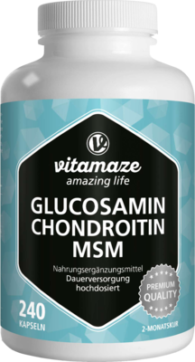 GLUCOSAMIN CHONDROITIN MSM Vitamin C Kapseln