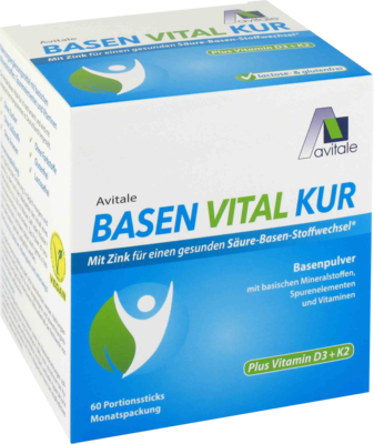 BASEN VITAL KUR plus Vitamin D3+K2 Pulver