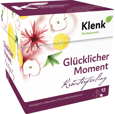 GLÜCKLICHER Moment Tee Pyramidenbeutel