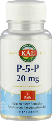 P-5-P 20 mg Pyridoxal-5-Phosphat KAL Tabletten