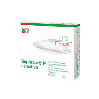 SUPRASORB P sensitive PU-Schaumv.bor.lite 15x20cm