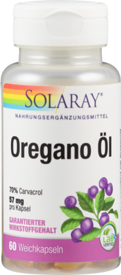 OREGANO ÖL Solaray Kapseln