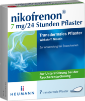 NIKOFRENON 7 mg/24 Stunden Pflaster transdermal