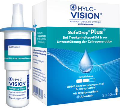 HYLO-VISION SafeDrop Plus Augentropfen