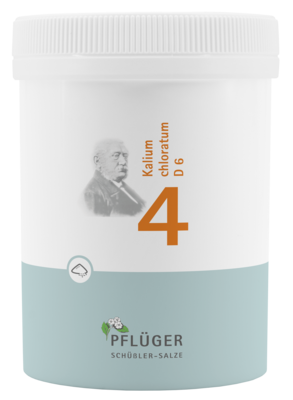 BIOCHEMIE Pflüger 4 Kalium chloratum D 6 Pulver