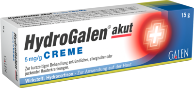 HYDROGALEN akut 5 mg/g Creme