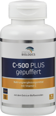 C 500 Plus gepuffert American Biologics Kapseln