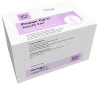 PROCAIN pharmarissano 0,5% Inj.-Lsg.Ampullen 2 ml