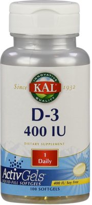 VITAMIN D3 400 I.E. KAL Kapseln