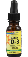 VITAMIN D3 LIQUID Solaray