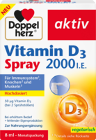 DOPPELHERZ Vitamin D3 2000 I.E. Spray