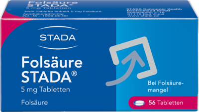 FOLSÄURE STADA 5 mg Tabletten