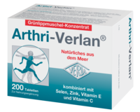 ARTHRI-VERLAN zur Nahrungsergänzung Tabletten