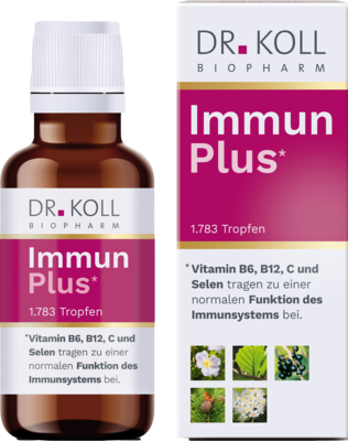 IMMUN PLUS Dr.Koll Gemmo Kompl.Vit.B6 B12 Selen Tr