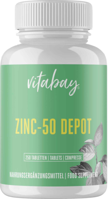 ZINK 50 Depot Zinkgluconat vegan hochdosiert Tabl.