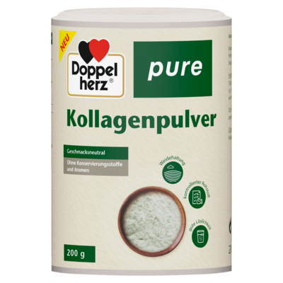 DOPPELHERZ Kollagenpulver pure